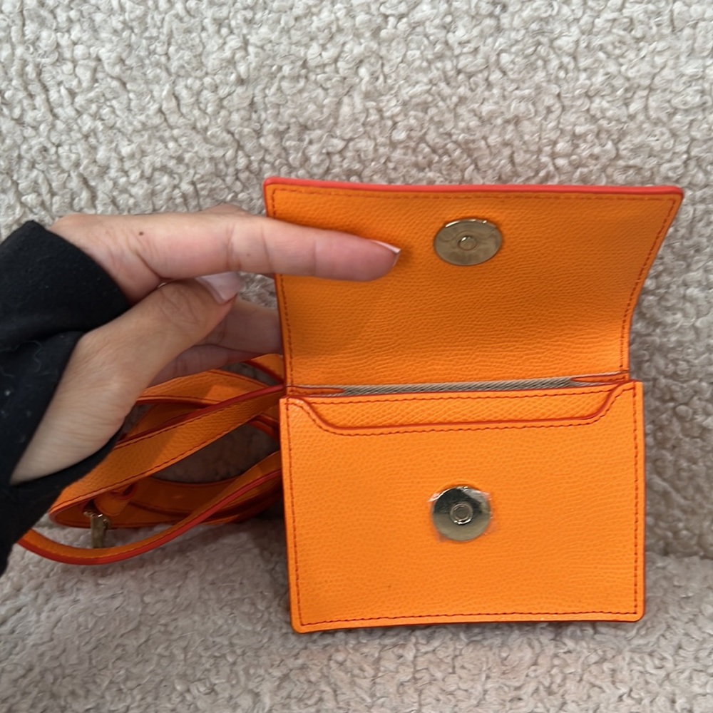 Jacquemus belt bag in orange. - Picture 2 of 4